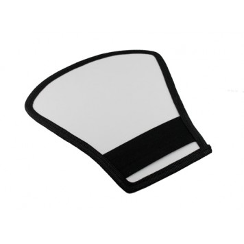 Біла сторона відбивача-розсіювача для накамерного спалаху 2в1 -1