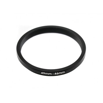 Понижающее степ кольцо 49-46мм для Canon, Nikon