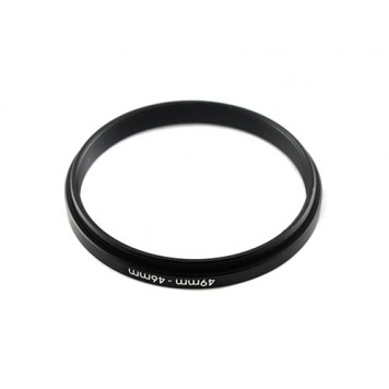 Вид на понижающее степ кольцо 49-46мм со стороны объектива-1