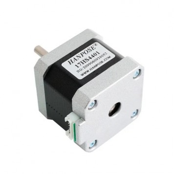 Маркування на корпусі крокового двигуна NEMA17 1.7A для 3D-принтера, ЧПУ-1