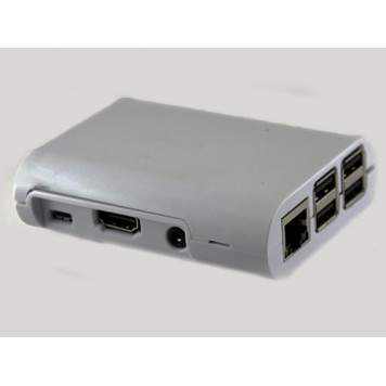 Корпус, кейс для Raspberry Pi B+ 2 2B, белый