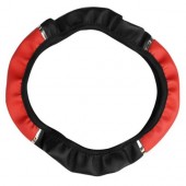 Обшивка чохол на кермо, шкірозамінник , 38см , БЕЗ ОБТЯЖКИ червона Обшивка чохол на кермо, шкірозамінник , 38см , БЕЗ ОБТЯЖКИ червона