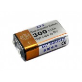 Аккумулятор BP 9В CR-9V Крона 6F22 6LR61 300мАч