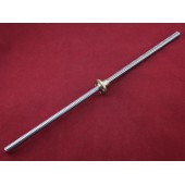 Трапецеїдальних вал гвинт THSL-300-8D з гайкою для 3D-принтера