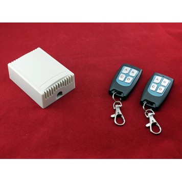 4-канальне бездротове реле 12В, 2 пульта режими