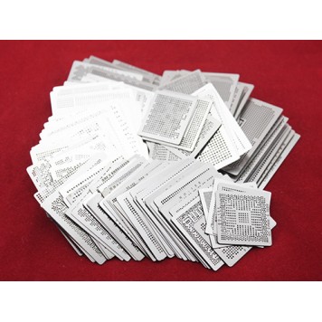 Набір з 139 BGA трафаретів для ремонту ноутбуків