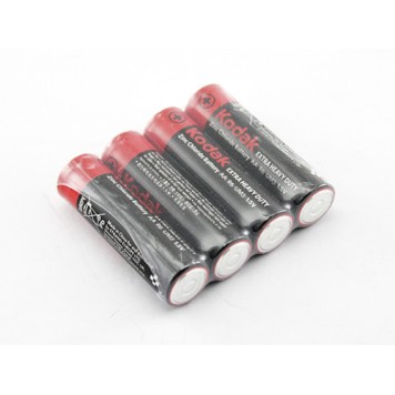 Комплект состоит из 6 блистерных упаковок по 4 солевых батареи AA LR6 Kodak-1