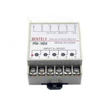 Передня панель твердотілого реле SSR PN5-10DA-1