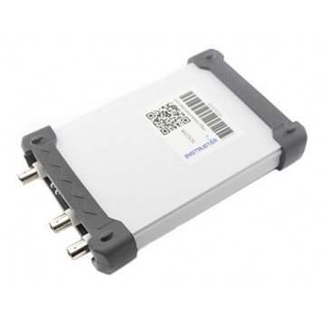 Обратная сторона двухканального USB-осциллографа ISDS220В-4