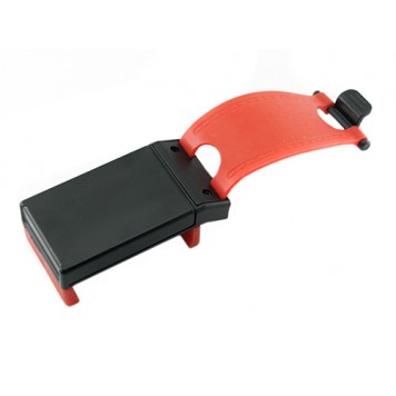 Зворотний бік тримача на кермо авто для смартфона, GPS, плеєра-2