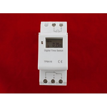 Лицьова сторона реле часу TP8A16-2