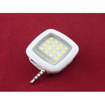 Селфі спалах для смартфонів, 16LED, 3.5 мм