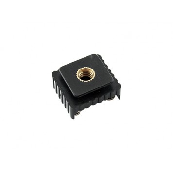 Адаптер оснащений внутрішнім різьбленням 1/4 дюйма для установки на штатив, майданчик і т.п.-1