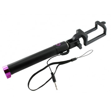 Ручний селфі монопод штатив провідний, 78см