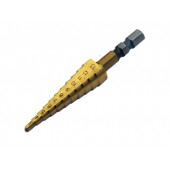 Ступеневе крокове свердло по металу HSS 3-13мм