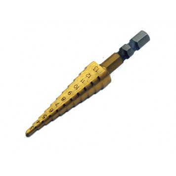 Ступеневе крокове свердло по металу HSS 3-13мм