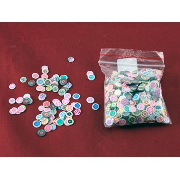 Набір наклейок на тему квітів-7