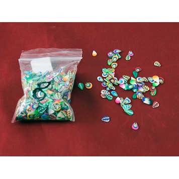 Набір наклейок на тему листків-5