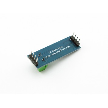 Обратная сторона модуля RS485 TTL, MAX485, преобразователя-2