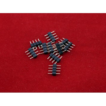 10x Конектор для світлодіодної RGB стрічки 4pin