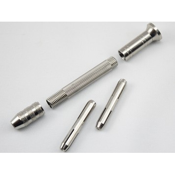 Ручная мини дрель в разобранном состоянии-2