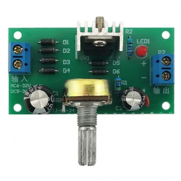 Конструктор модуль регулятора напряжения LM317, СОБЕРИ САМ