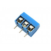 Клеммная колодка на 3 контакта, шаг 5мм Клеммная колодка на 3 контакта, шаг 5мм