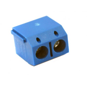 Клеммная колодка имеет 2 контактных разъема с винтовым зажимом-1