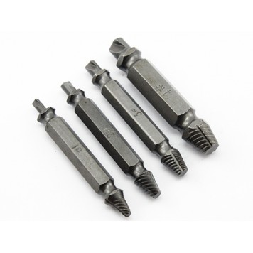 Набір екстракторів 4шт для вилучення уламків гвинтів