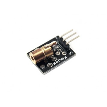 Модуль лазерный, красный диод, KY-008, Arduino