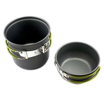 Набор туристической посуды: котелок, чашка в чехле