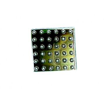 Обратная сторона чипа 1610A3, тристара U2-1