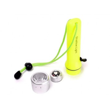 Підводний ліхтар з світлодіодом CREE на руку в розібраному вигляді-1