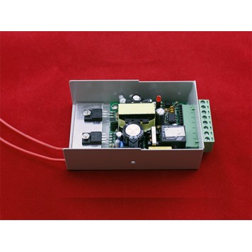 Контролер живлення домофона, електрозамка 12В, 3А зі знятою кришкою-1