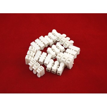 Набір складається з 10-ти трьохканальних самозажимних  клем-2