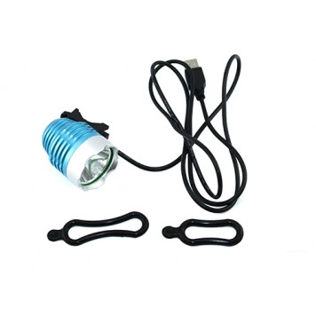 Комплект поставки фары для велосипеда на светодиоде фирмы CREE модели XM-L с бином T6-2