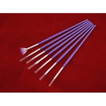 Набір з 7 кистей акрил, гель, нейл-арт манікюр