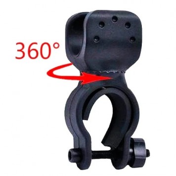 Тримач, кріплення ліхтарика на кермо велосипеда