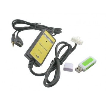 USB AUX MP3 WAV адаптер для магнітоли Mazda