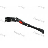 Регулируемая подножка велосипедная, вело ножка чер