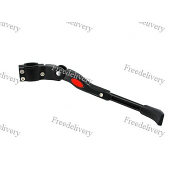 Регулируемая подножка велосипедная, вело ножка чер