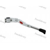 Регулируемая подножка велосипедная, вело ножка бел