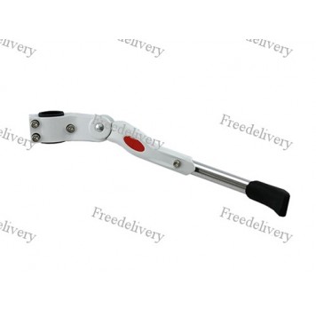 Регулируемая подножка велосипедная, вело ножка бел