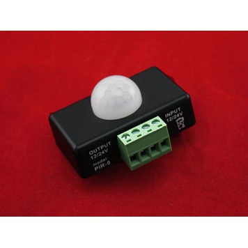 ІЧ датчик руху, перемикач, LED ламп, стрічок