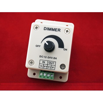 Діммер, світлорегулятор для світлодіодних стрічок, ламп