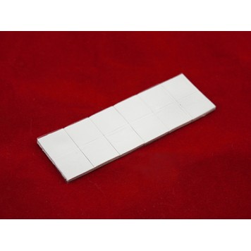 10x Термопрокладка под радиатор 15x15x2мм, силикон