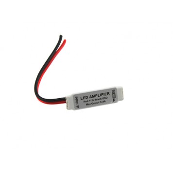 Підсилювач повторювач 3к RGB LED стрічок 12-24В, 3x4А