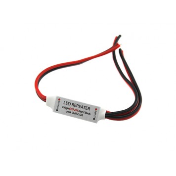 Підсилювач повторювач 1к LED стрічок, 5-24В, 12А