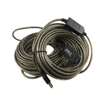 20м USB 2.0 удлинитель активный репитер