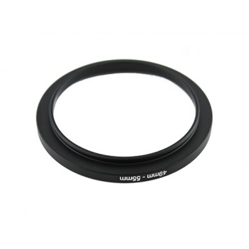 Вид на підвищувальне степ кільце 49-55мм з боку об'єктива-1